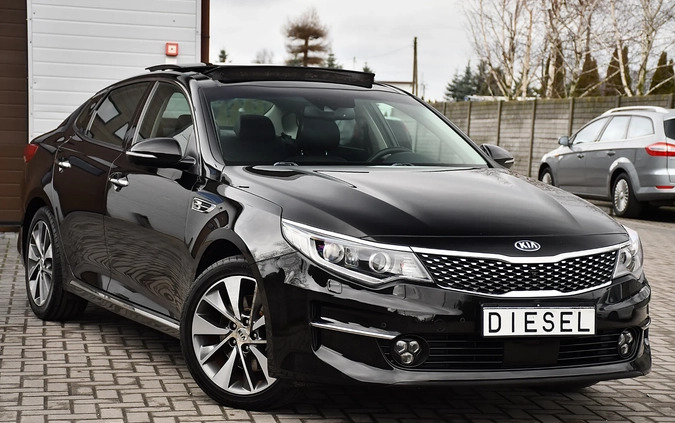 Kia Optima cena 64900 przebieg: 179054, rok produkcji 2017 z Kutno małe 781